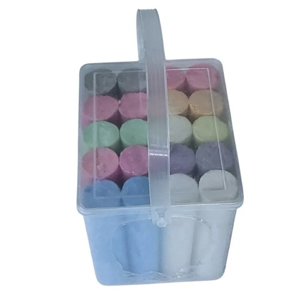 My Little Pony Jumbo Sidewalk Chalk Sticks in Storage Tub 20 Piece Multicolor